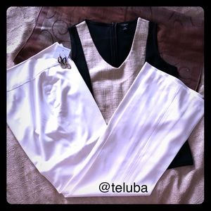 Cream dress trousers